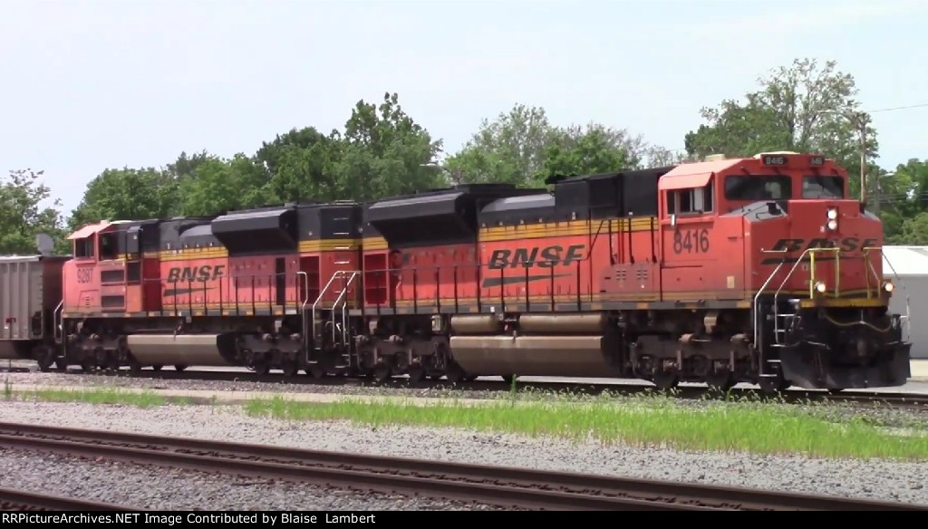 BNSF coal train